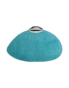 Benedetta Bruzziches Woman Handbag Green Size - Leather In Blue