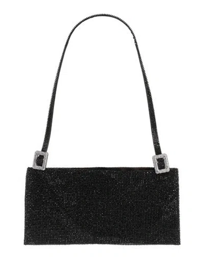 Benedetta Bruzziches Woman Handbag Black Size - Textile Fibers