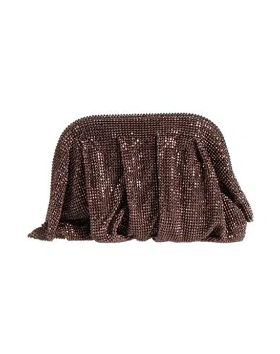 Benedetta Bruzziches Woman Handbag Chocolate Brown Size - Metal