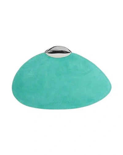 Benedetta Bruzziches Woman Handbag Green Size - Leather