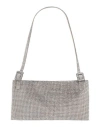 Benedetta Bruzziches Woman Handbag Light Grey Size - Textile Fibers