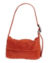 Benedetta Bruzziches Woman Handbag Orange Size - Textile Fibers