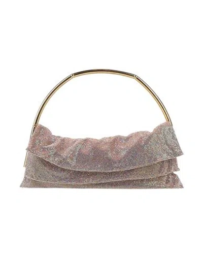 Benedetta Bruzziches Crystal-embellished Shoulder Bag In Rosa