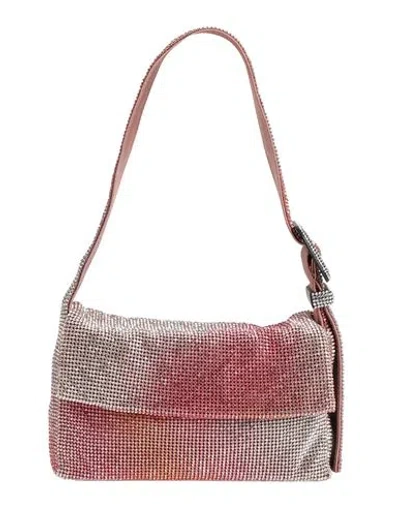 BENEDETTA BRUZZICHES BENEDETTA BRUZZICHES WOMAN HANDBAG PINK SIZE - TEXTILE FIBERS