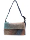 Benedetta Bruzziches Vitty La Mignon Shoulder Bag In Arancio,celeste