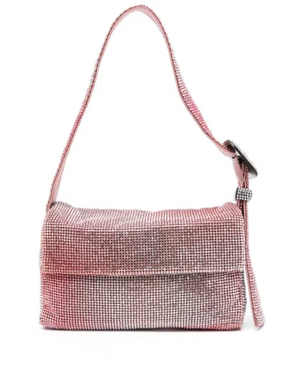 BENEDETTA BRUZZICHES WOMEN'S IRIDESCENT RHINESTONE EMBELLISHED SHOULDER BAG