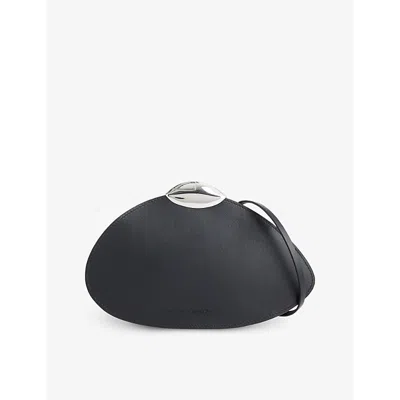 BENEDETTA BRUZZICHES WOMENS NERO ARIEL LEATHER CROSS-BODY BAG