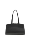 Benedetta Bruzziches Womens Nightly Serena Leather Shoulder Bag In Black
