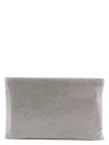 Benedetta Bruzziches Women's Silver-tone Embellished Zippered Bag In Grey