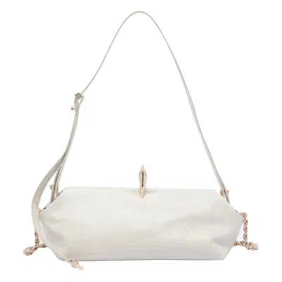Benedetta Bruzziches Women Sophia La Petite Shoulder Bag In White