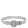 Benedetta Bruzziches Crystal Embellished Metallic Finish Belts In Neutral