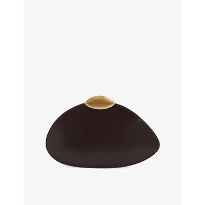 Benedetta Bruzziches Womens Belle De Jour Abstract-shape Leather Crossbody Bag Afrika