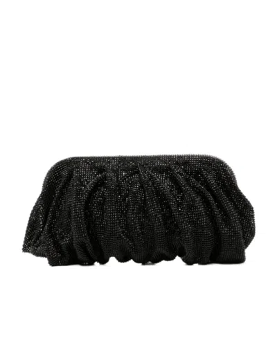 Benedetta Bruzziches Wrinkled Handbag In Black