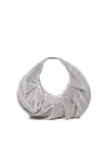 Benedetta Bruzziches Yennefer Crystal Top Handle Bag In Silver