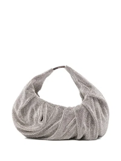 Benedetta Bruzziches 'yennefer Crystal' Bag In Silver