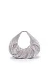 Benedetta Bruzziches Yennefer Crystal Top Handle Bag In Grey