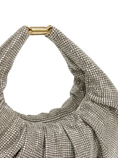 Benedetta Bruzziches Yennefer Top Handle Bag In Silver