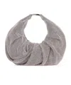 Benedetta Bruzziches Yennefer Crystal Top Handle Bag In Gray