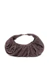 Benedetta Bruzziches Yennefer Embellished Zipped Tote Bag In Purple