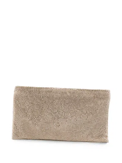 Benedetta Bruzziches Your Best Friend Clutch Bag In Nude