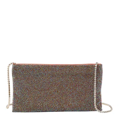 Benedetta Bruzziches Your Best Friend Clutch Bag In Brown