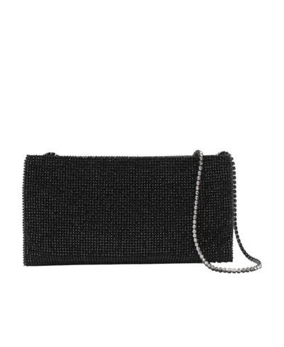 Benedetta Bruzziches Your Best Friend Crystal-embellished Crossbody Bag In Black