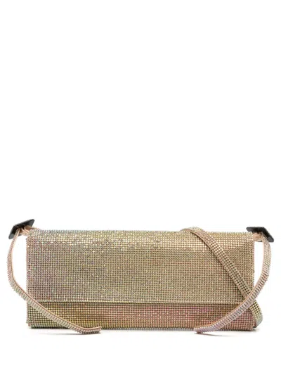 Benedetta Bruzziches Your Best Friend La Grande Shoulder Bag In Gold