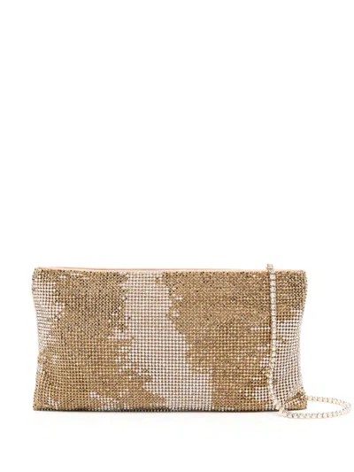 Benedetta Bruzziches Your Best Friend La Petite Clutch Bag In Gold