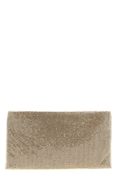 Benedetta Bruzziches Clutch "your Best Friend - La Petite" In Gold