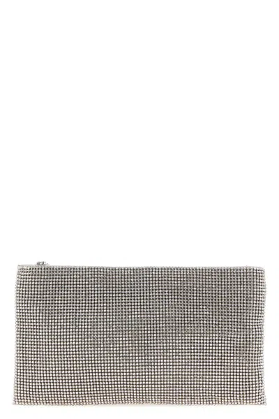 Benedetta Bruzziches Clutch "your Best Friend - La Petite" In Silber