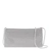 Benedetta Bruzziches Your Best Friend La Petite Pochette Bag In Silver