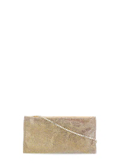 Benedetta Bruzziches Your Best Friend Shoulder Bag In Golden