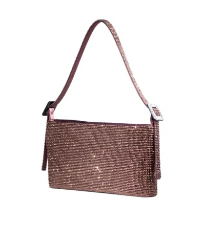 Benedetta Bruzziches Zippered Shoulder Bag In Red