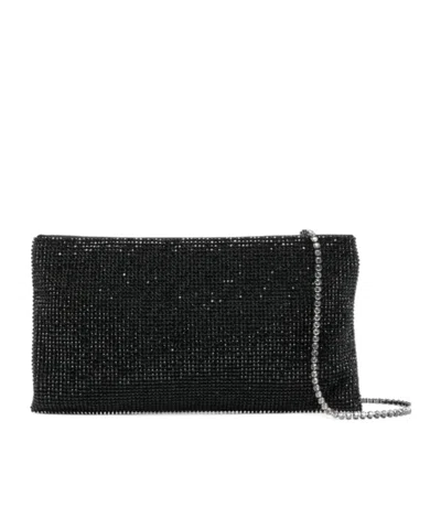 Benedetta Bruzziches Zippered Shoulder Bag In Black