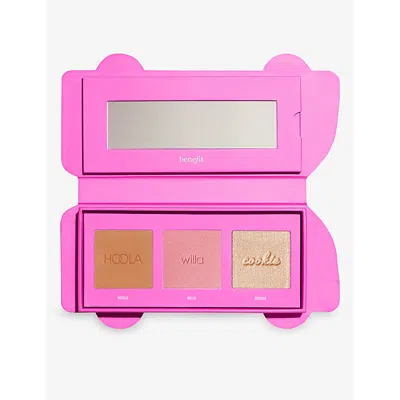 Benefit Beauty Bus Stop Hoola Bronzer, Blusher & Highlighter Cheek Gift Palette Worth £51