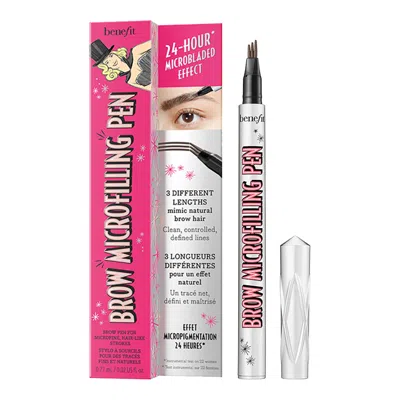 Benefit Brow Microfilling Brow Pen 0.8ml (various Shades) - Medium Brown In White