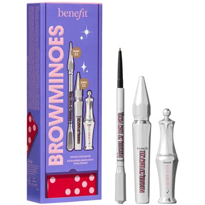 Benefit Browminoes 2.5 Eyebrow Makeup 3-piece Gift Set (worth £66.50)