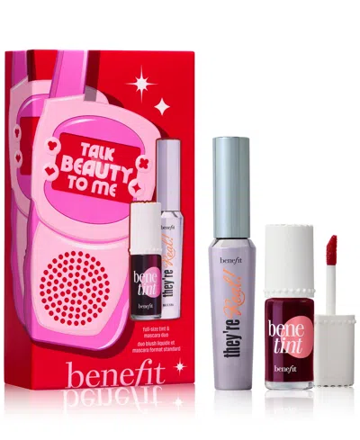 Benefit Cosmetics 2-pc. Talk Beauty To Me Tint & Mascara Gift Set In Transparent