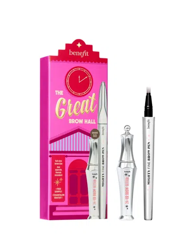 Benefit Cosmetics 2-piece The Great Brow Hall Duo Gift Set In Shade 3.5