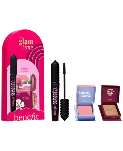 Benefit Cosmetics 3-pc. It's Glam Time Beauty Gift Set In Transparent