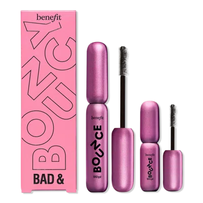 Benefit Cosmetics Bad & Bouncy Full Size & Mini Mascara Duo In Pink