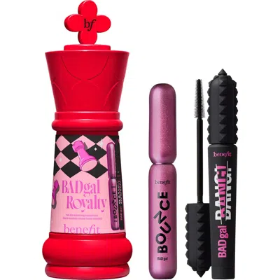 Benefit Cosmetics Badgal Royalty 2-piece Mascara Gift Set $58 Value In Transparent