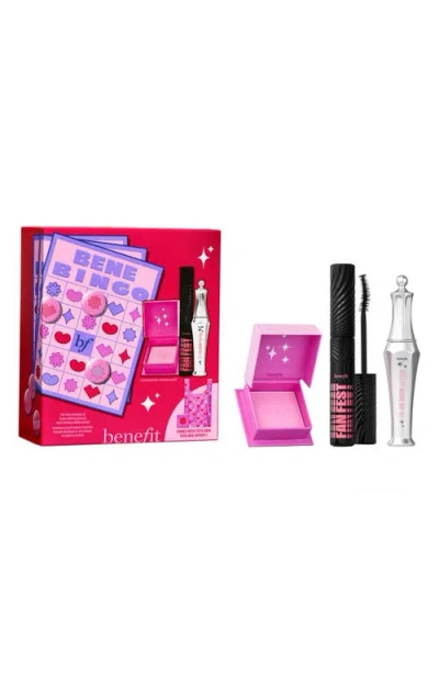 Benefit Cosmetics Benebingo 4-piece Makeup Gift Set $74 Value In Transparent