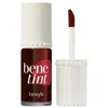 Benefit Cosmetics Benetint Liquid Lip + Cheek Blush Stain Dark Cherry 0.2 Oz/6 ml