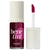 Benefit Cosmetics Benetint Liquid Lip + Cheek Blush Stain Raspberry 0.2 Oz/6 ml