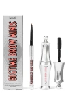 Benefit Cosmetics Mini Bigtime Brow Pencil And Brow Gel Set Shade 3 In Shade 3