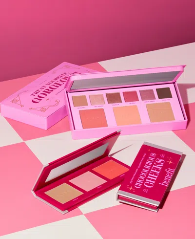 Benefit Cosmetics Chocolicious Cheeks Mini Bronzer & Blush Palette In No Color