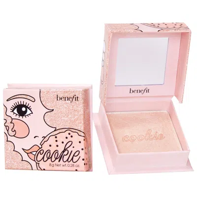BENEFIT COSMETICS COOKIE AND TICKLE SHIMMER FINISH POWDER HIGHLIGHTERS COOKIE 0.28 OZ / 8 G
