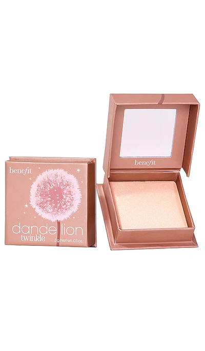 Benefit Cosmetics Dandelion Twinkle Shimmer Finish Powder Highlighter Full Size 0.1 oz / 3 G