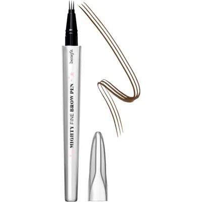 Benefit Cosmetics Mighty Fine Brow Pen In 5 Warm Black-brown